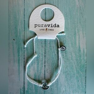 Pura Vida Kids White Bracelet